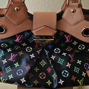 Louis Vuitton Ursula multicolor black, no longer in production